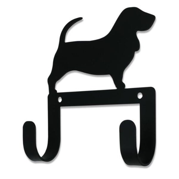 Village Wrought Iron Village Wrought Iron WH-LC-363 Basset Hound - Leash & Collar Wall Hook WH-LC-363 - main